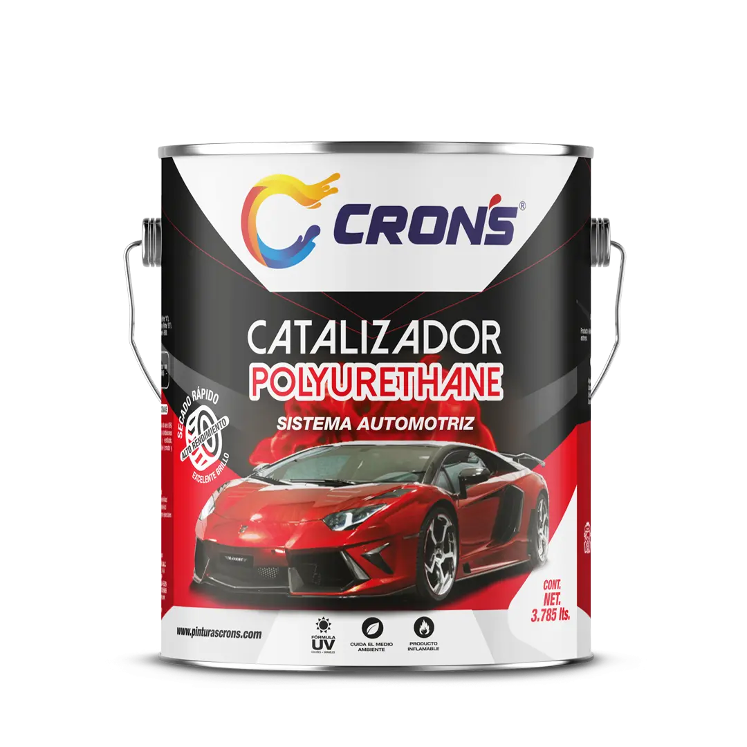 Pintura Catalizador Poliuretano Crons - Línea Automotriz Crons