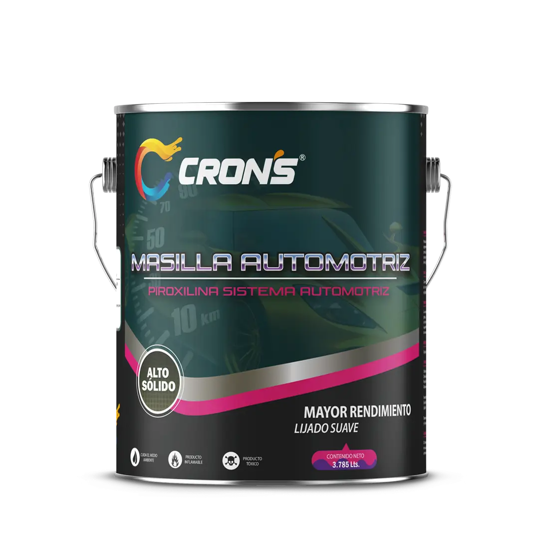 Pintura Masilla Automotriz Crons - Línea Automotriz Crons