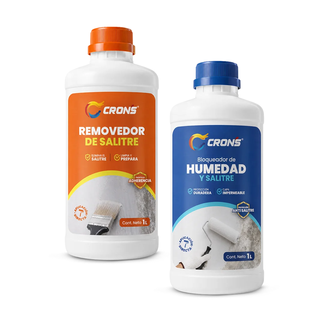 Pintura Kit bloqueador y removedor Crons - Línea Construccion Crons