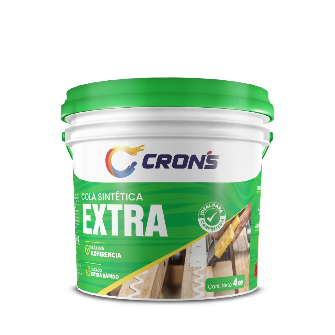 Pintura Cola Sintética Extra Crons - Línea Madera Crons