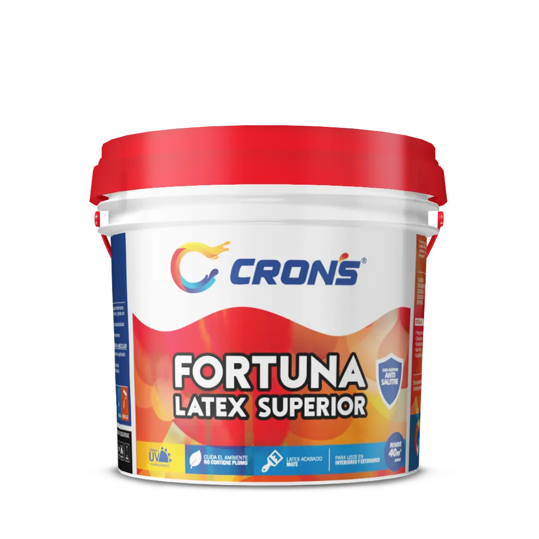 Pintura Látex Superior Fortuna - Línea Decorativa Crons