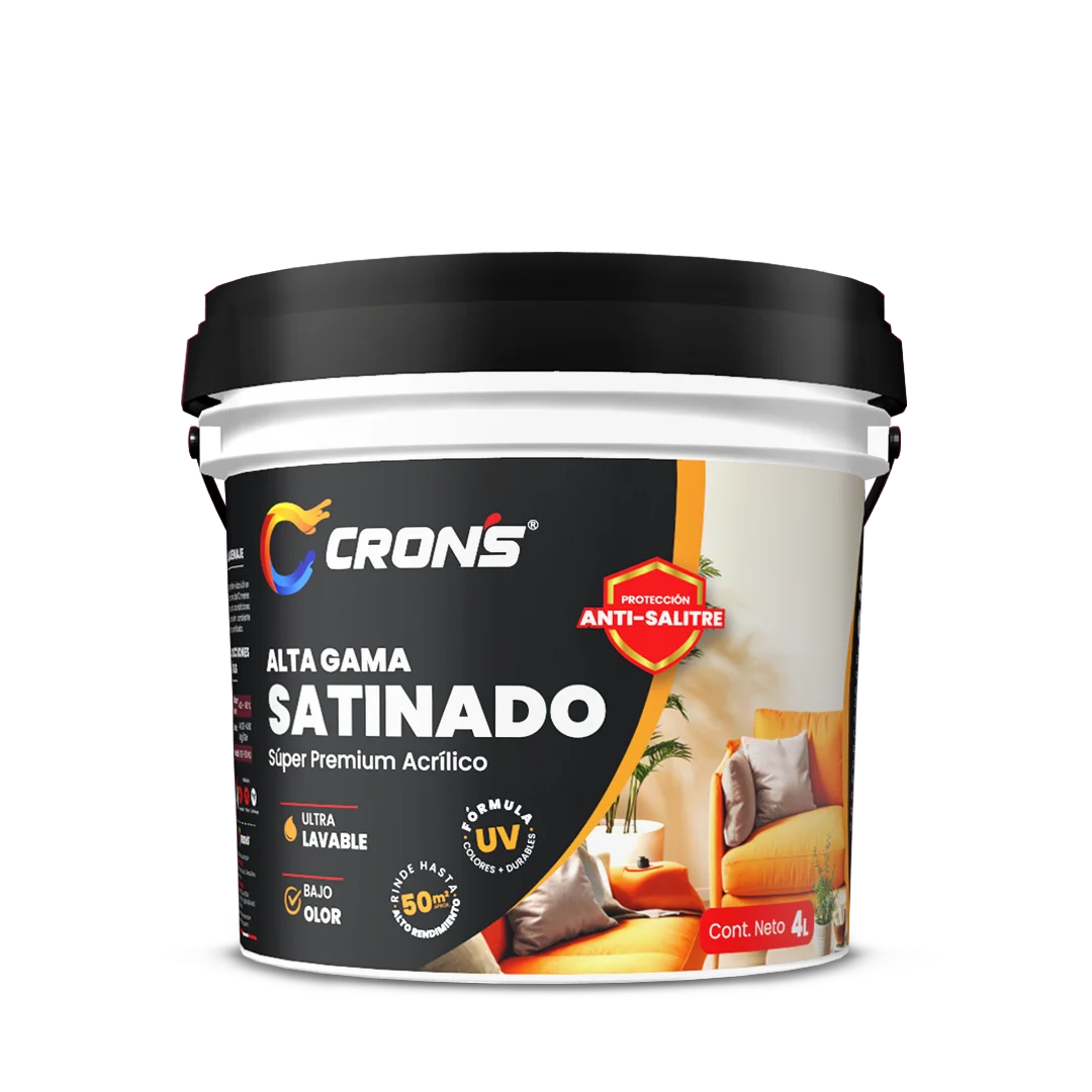Pintura Látex Satinado Crons