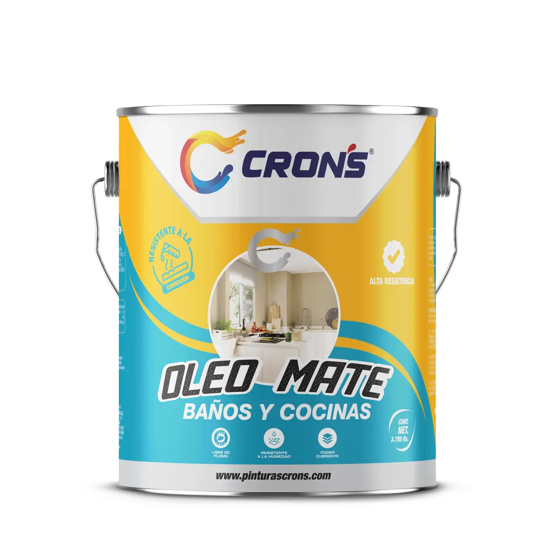 Pintura Oleo Mate Crons - Línea Decorativa Crons