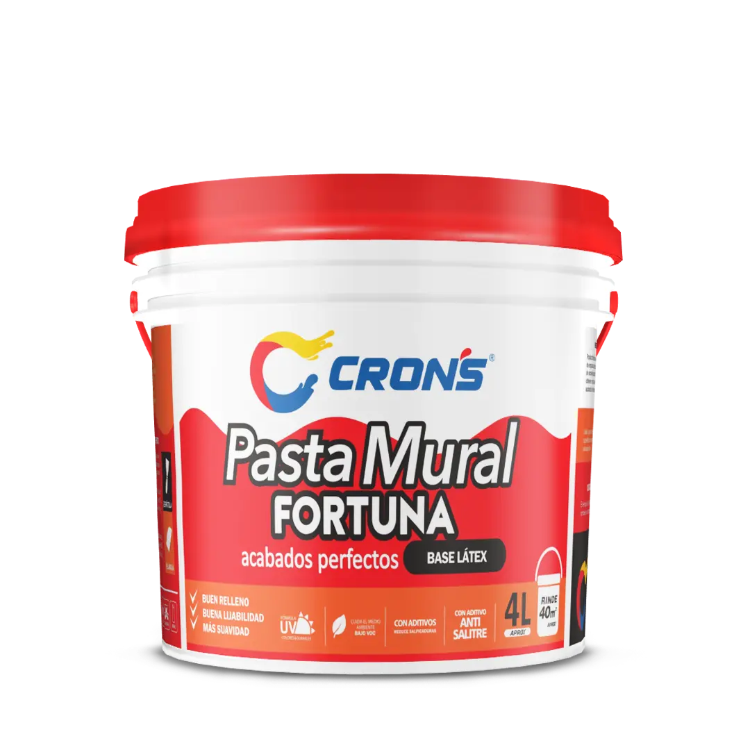 Pintura Pasta Mural Fortuna Crons - Línea Decorativa Crons
