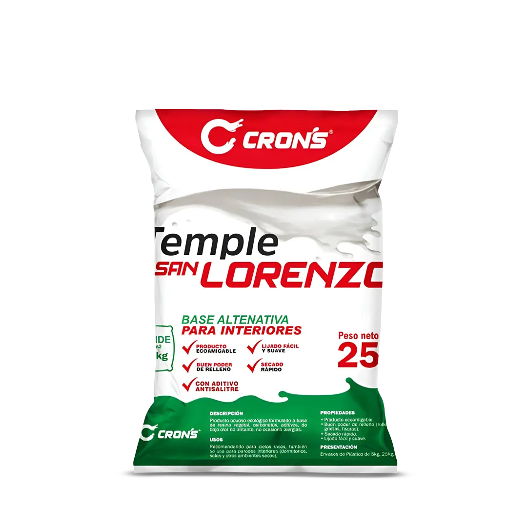 Pintura Temple San Lorenzo Crons - Línea Decorativa Crons