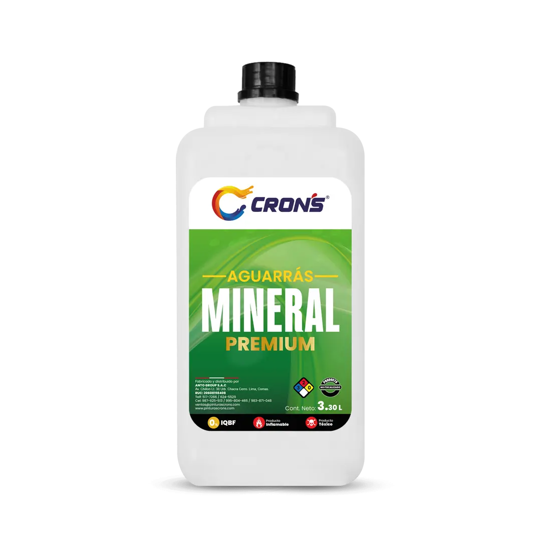 Pintura Aguarrás Mineral Crons - Línea Industrial Crons