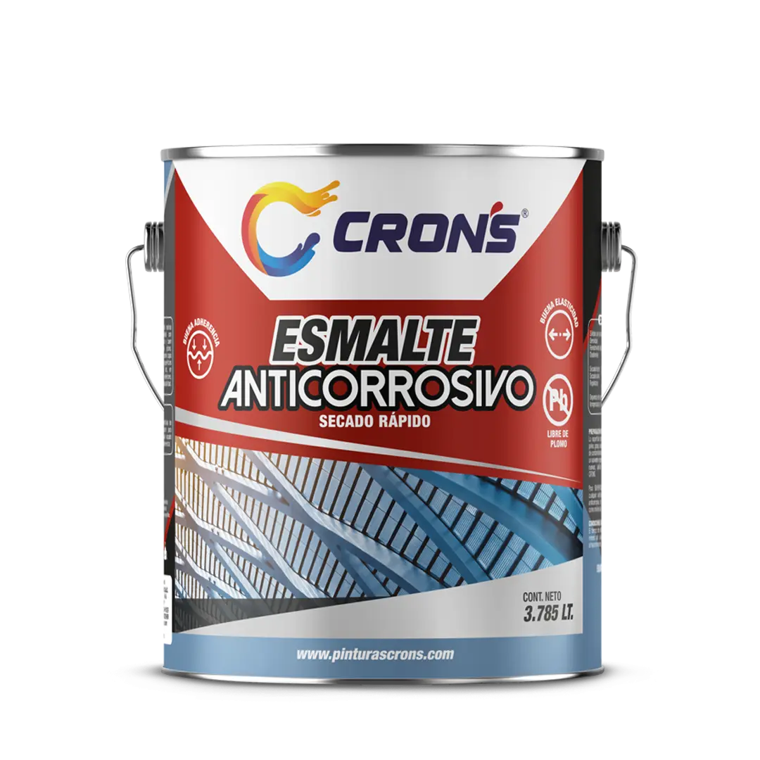 Pintura Esmalte Anticorrosivo Crons - Línea Industrial Crons