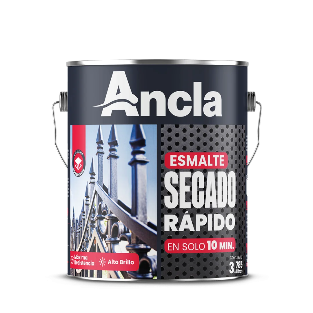 Pintura Esmalte secado rapido Ancla - Línea Industrial Crons
