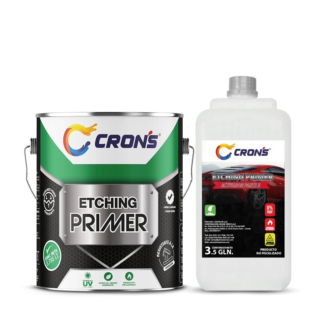 Pintura Etching Primer Crons - Línea Industrial Crons