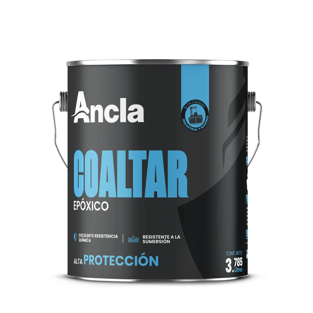 Pintura Coaltar Epóxico Ancla - Línea Marina Crons