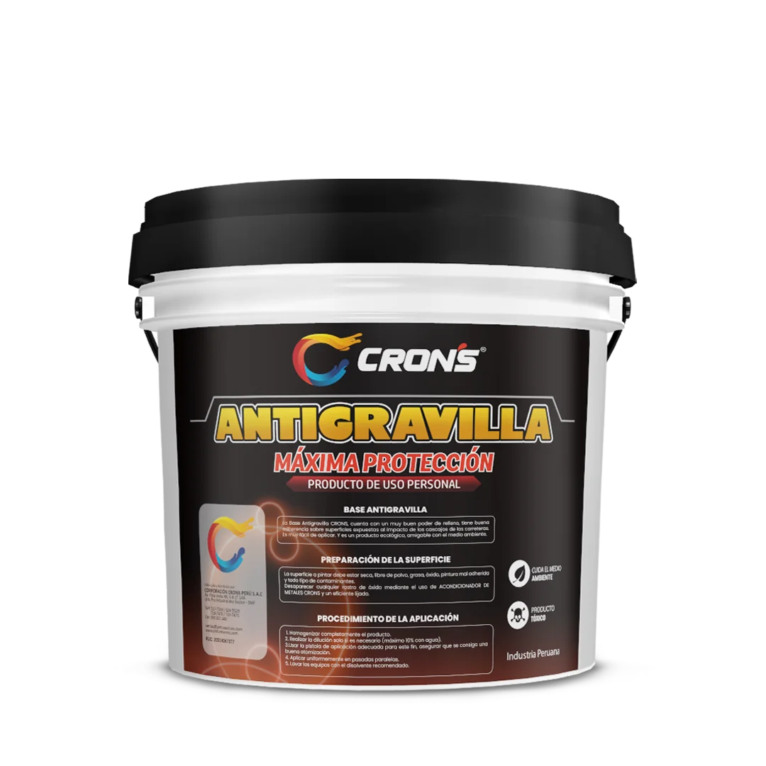 Pintura Antigravilla Crons - Línea Automotriz Crons