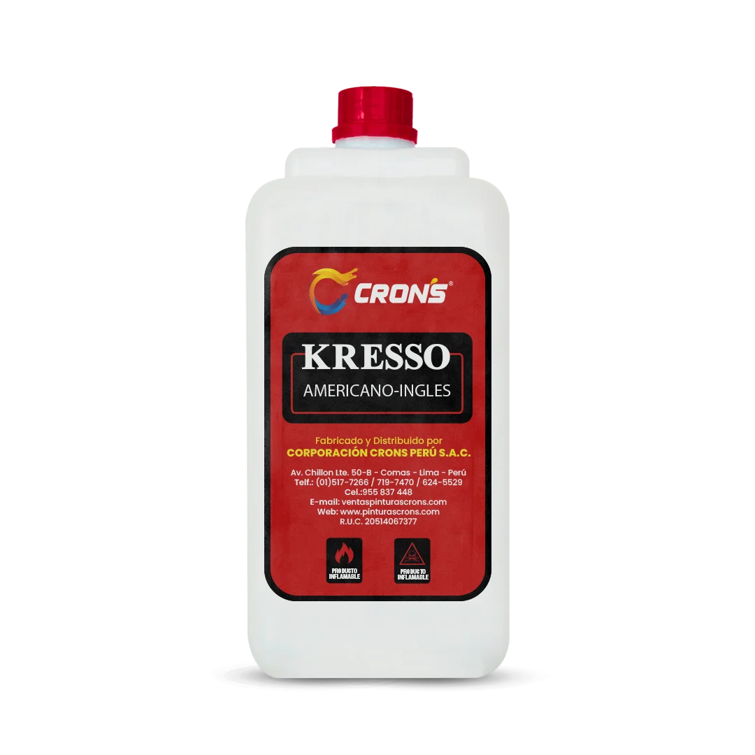 Pintura Kresso Americano San Felipe - Línea Limpieza industrial Crons