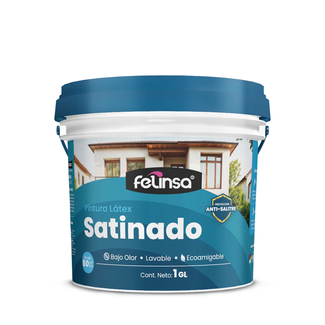 Pintura Látex Satinado Felinsa - Línea Decorativa Crons