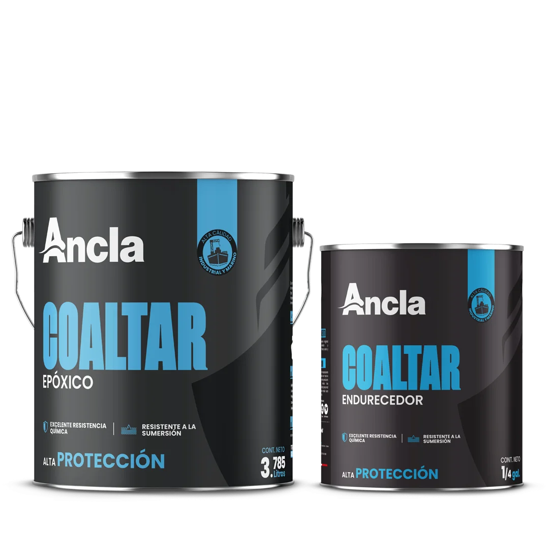 Pintura Coaltar Epóxico Ancla - Línea Marina Crons