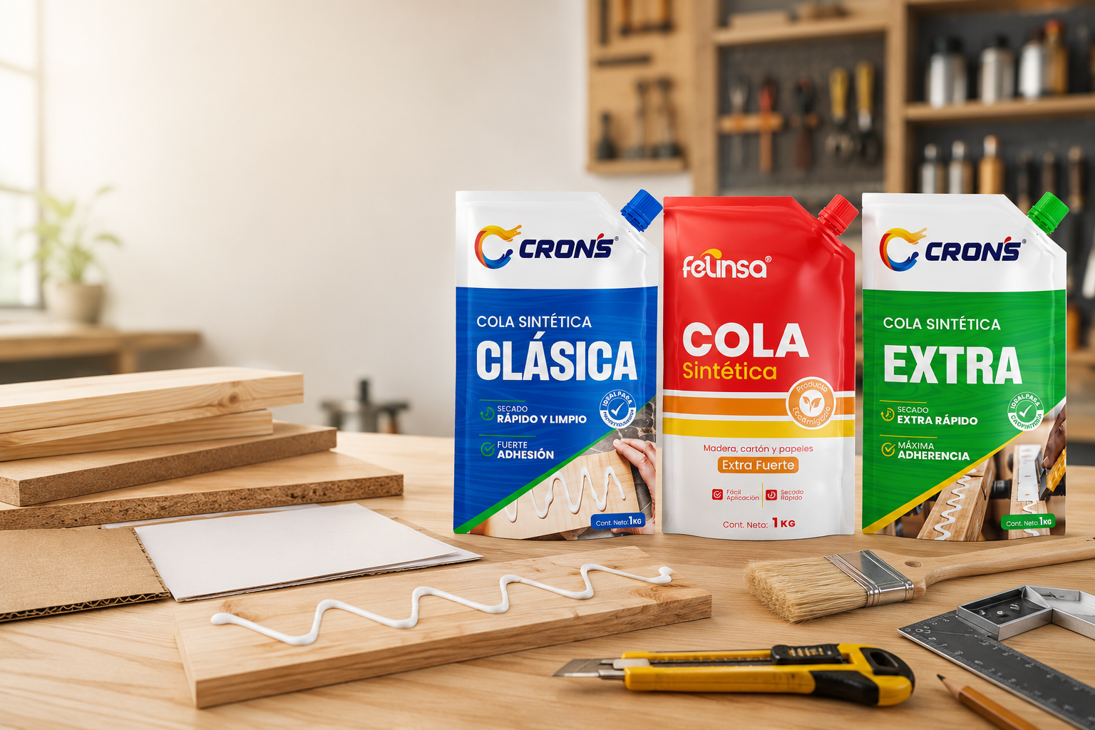 Guía Definitiva de Colas Sintéticas: Cuál Elegir para tus Proyectos | Pinturas Crons